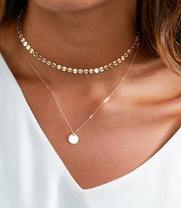 Disc Pendant Choker - FabBossBabe