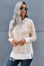 Load image into Gallery viewer, Leopard Print Loose Fit Sweatshirt - FabBossBabe
