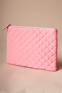 Quilted Rectangle Pouch Bag - FabBossBabe