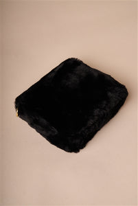 Faux Fur Clutch Crossbody Bag - FabBossBabe