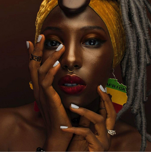 African Wooden Earrings - FabBossBabe