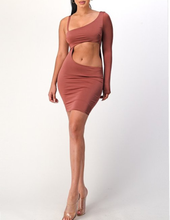 Load image into Gallery viewer, Solid Mini Dress Bodycon Fit - FabBossBabe
