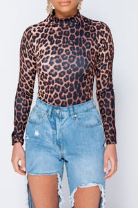 Cardi B Leopard Print Bodysuit - FabBossBabe