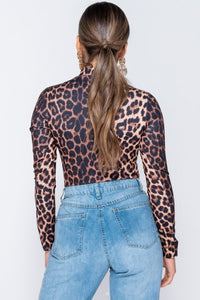 Cardi B Leopard Print Bodysuit - FabBossBabe
